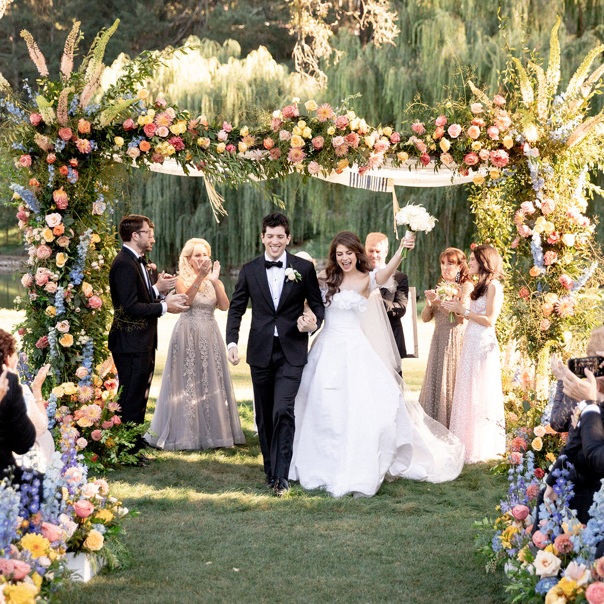 Into The Meadow Flower Veil – Gigi & Olive