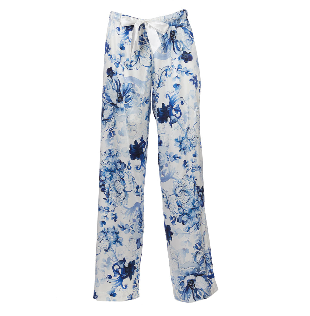 Off-White Illusion Pajama-Style Trousers in Blue/Green, Brand Size 42 (US  Size 10) OWCA082R20H150903040 - Apparel - Jomashop