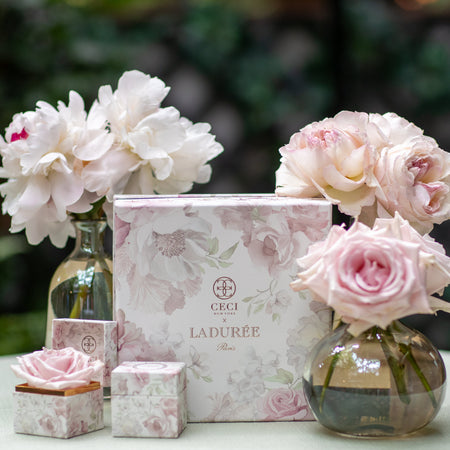 THE COLLABORATION: CECI NEW YORK x LADURÉE GIFT BOXES