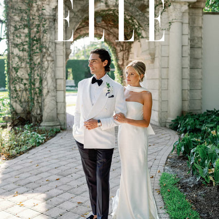 FEATURED IN ELLE: PALM BEACH WEDDING WITH A TOUCH OF NEW YORK STYLE