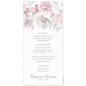 Lisette Garden Menu