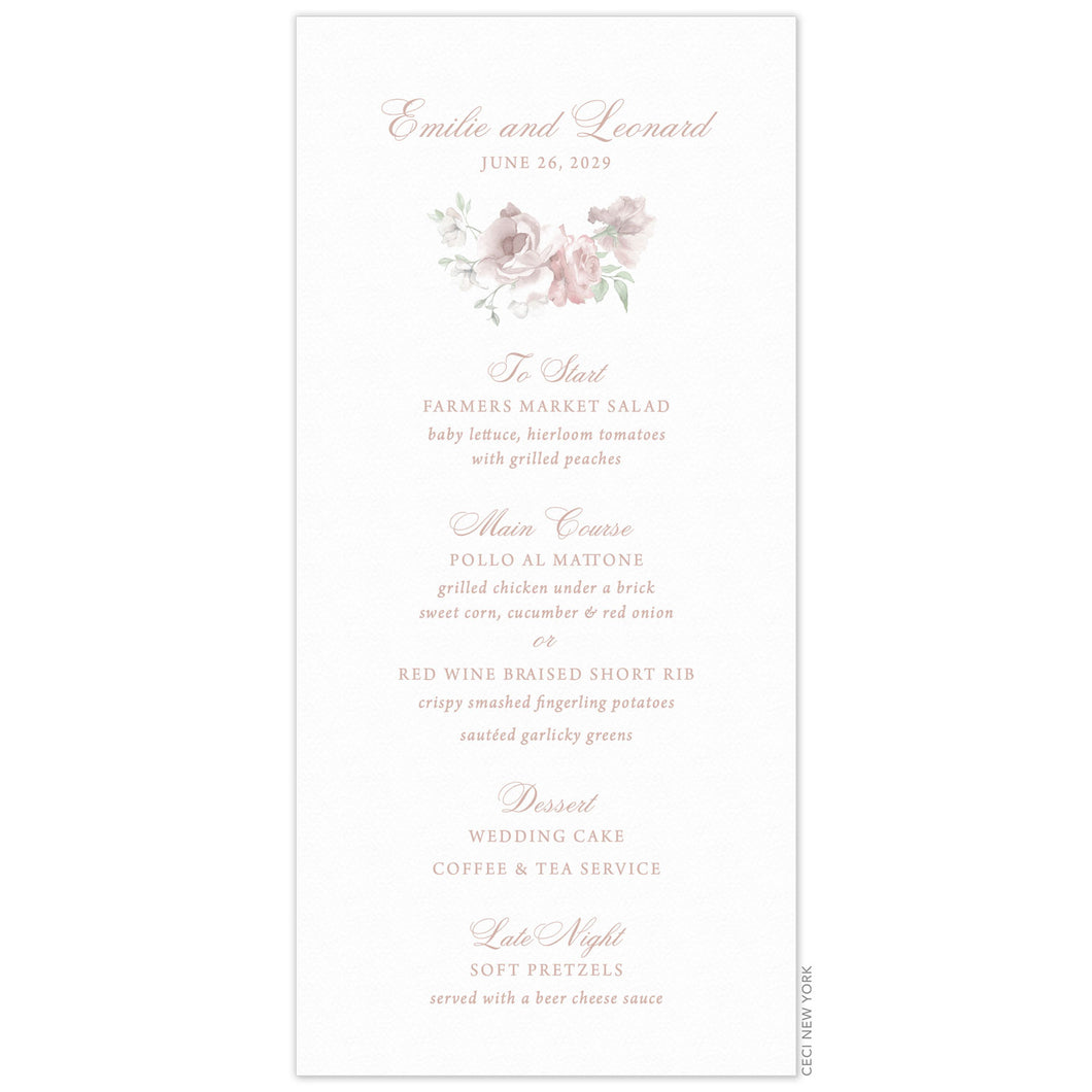 Lisette Menu