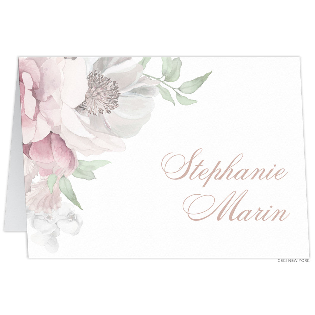 Lisette Garden Tented Escort/Place Card