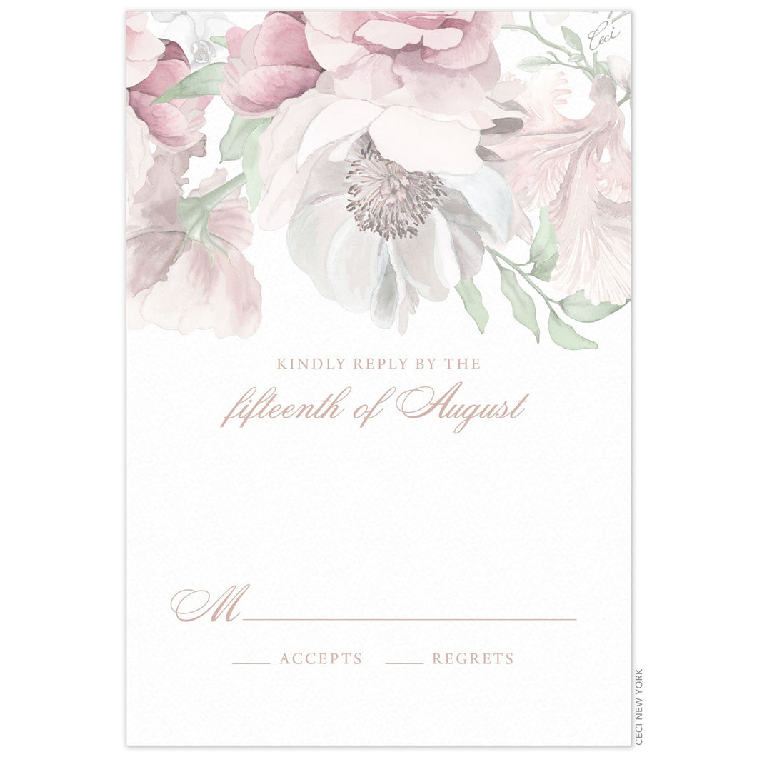 Lisette Garden Reply Card