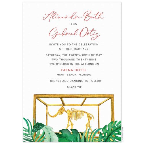 Faena Mammoth Garden Invitation