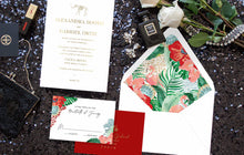 Load image into Gallery viewer, Faena Flamingo Invitation Envelope Liner